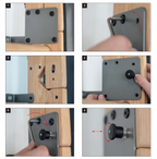WallBars Boom Lock for the Rung Wall (Set of 2)