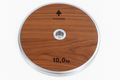 2 x Weight Plates 10.0 kg Walnut
