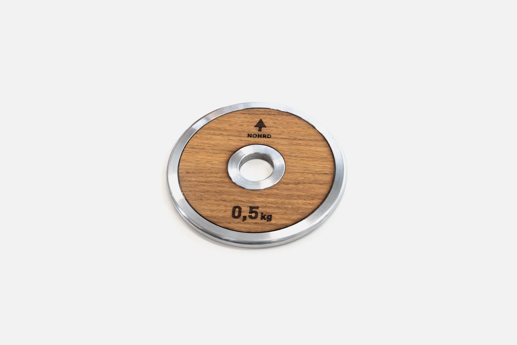 2 x Weight Plates 0.5 kg Oak
