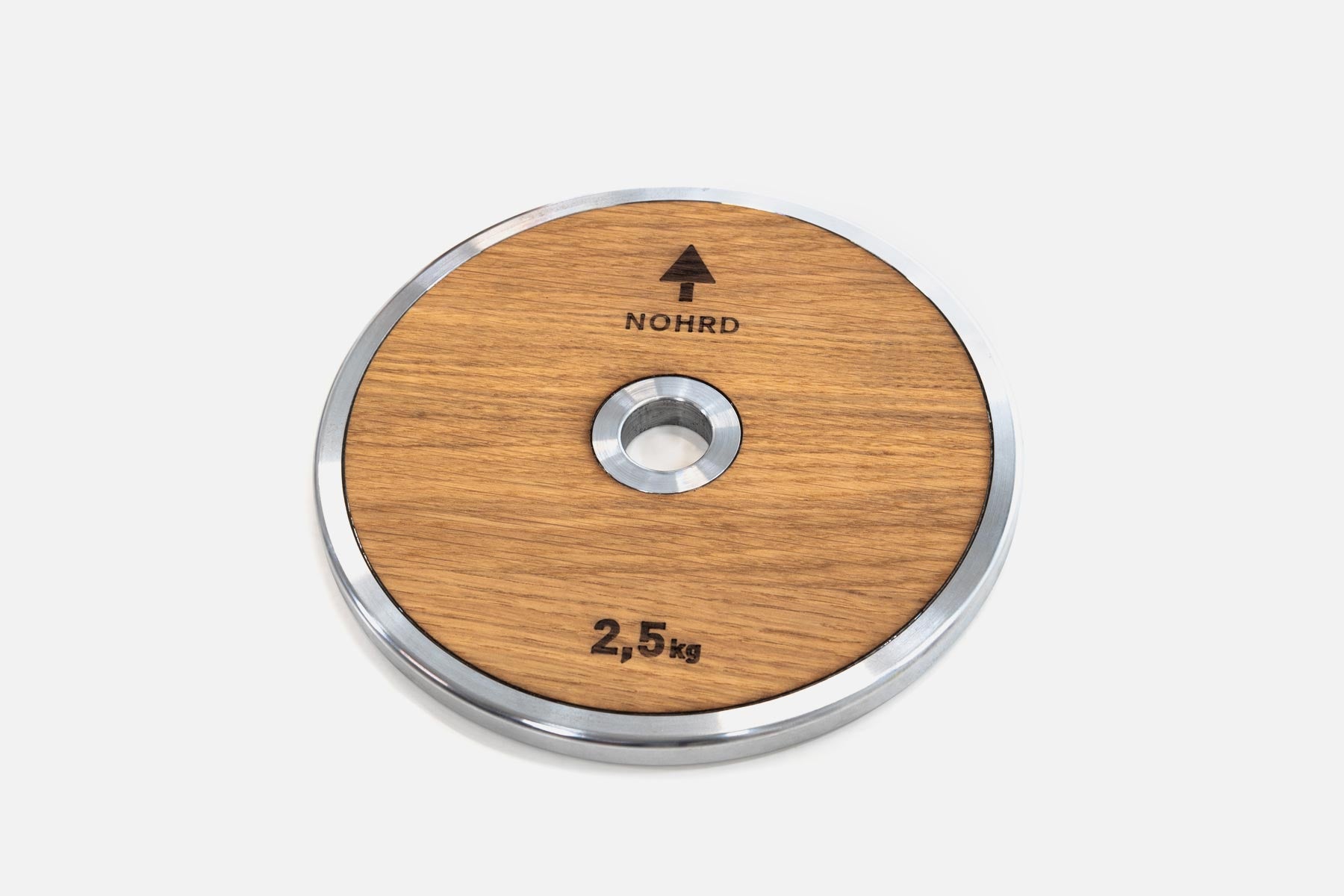 2 x Weight Plates 2.5 kg Oak