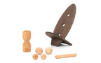 Large Skateboard Set Beech Dark