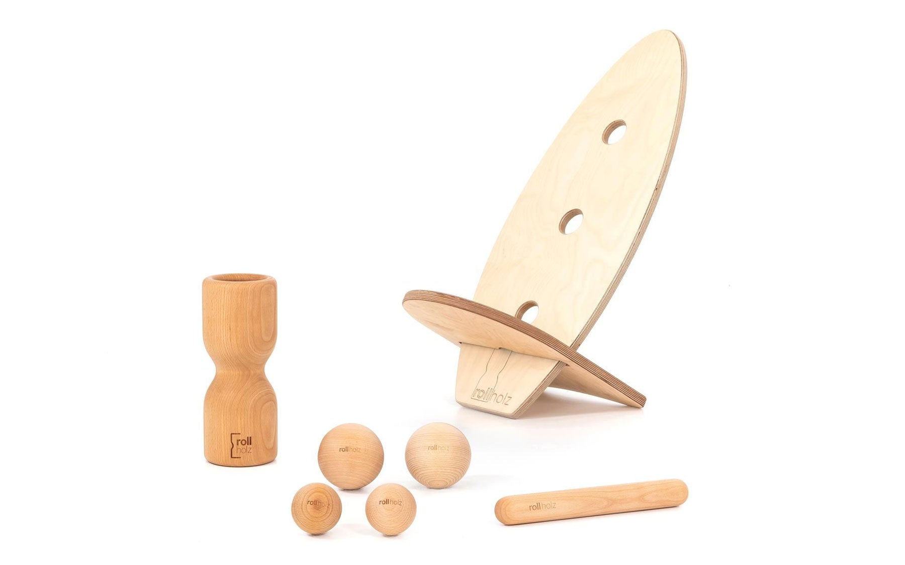 Large Skateboard Set Beech Light