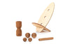 Large Skateboard Set Oak Light