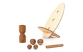 Large Skateboard Set Oak Light