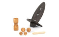 Large Skateboard Set Ash Black