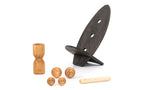 Large Skateboard Set Ash Black