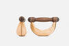 SwingBells Natural Walnut Set | 1 kg