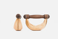 SwingBells Natural Walnut Set | 1 kg
