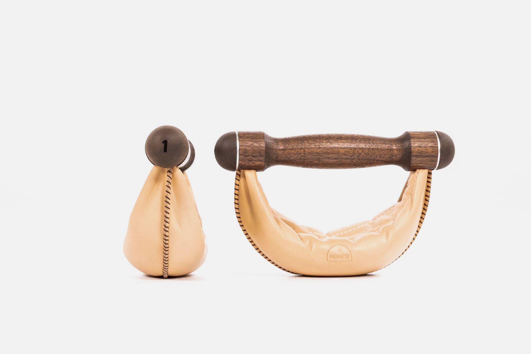 SwingBells Natural Walnut Set | 1 kg