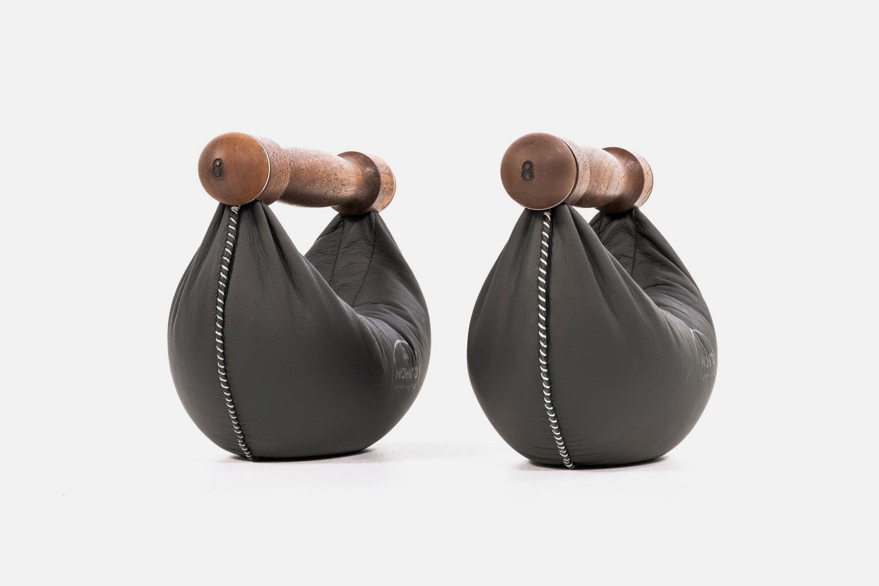SwingBells Walnut Black Set | 8 kg