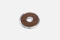 2 x Weight Plates 0.5 kg Walnut