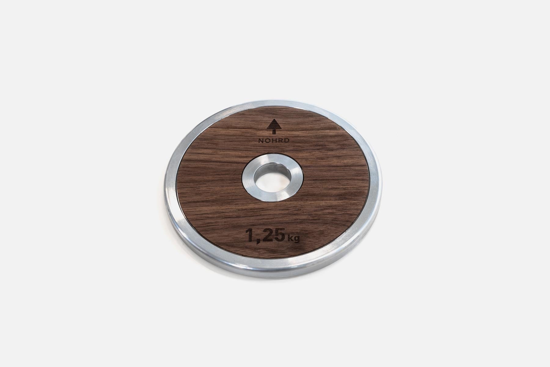 2 x Weight Plates 1.25 kg Walnut
