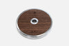2 x Weight Plates 5.0 kg Walnut