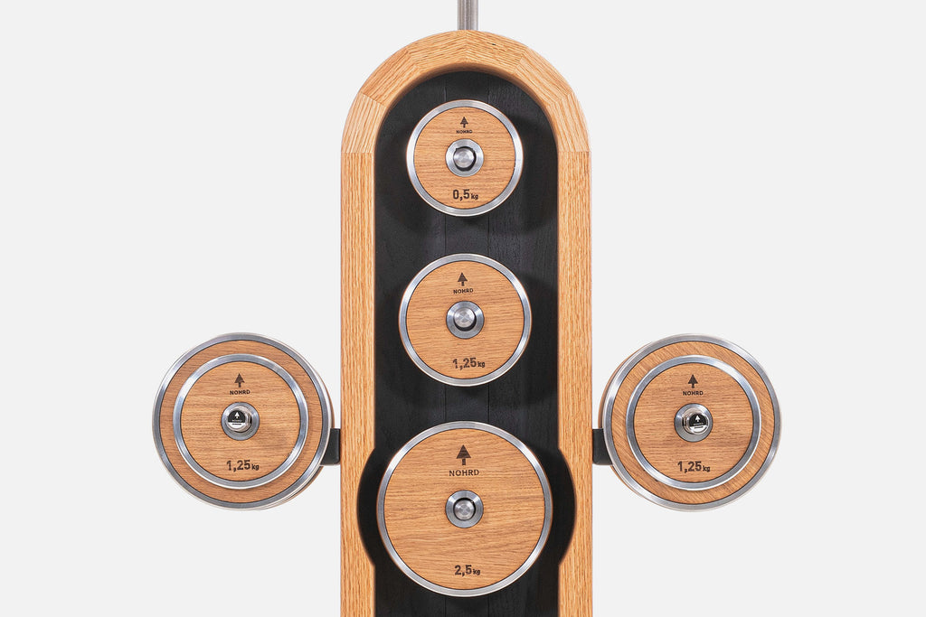 NOHRD WeightPlate Tower Oak