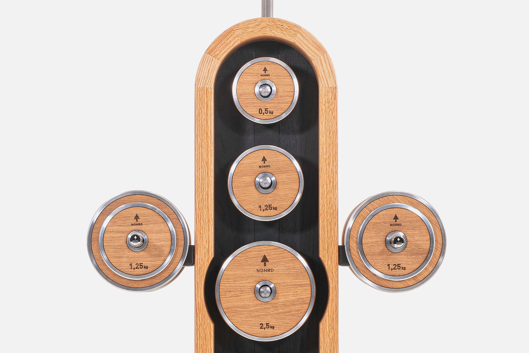 NOHRD WeightPlate Tower Oak
