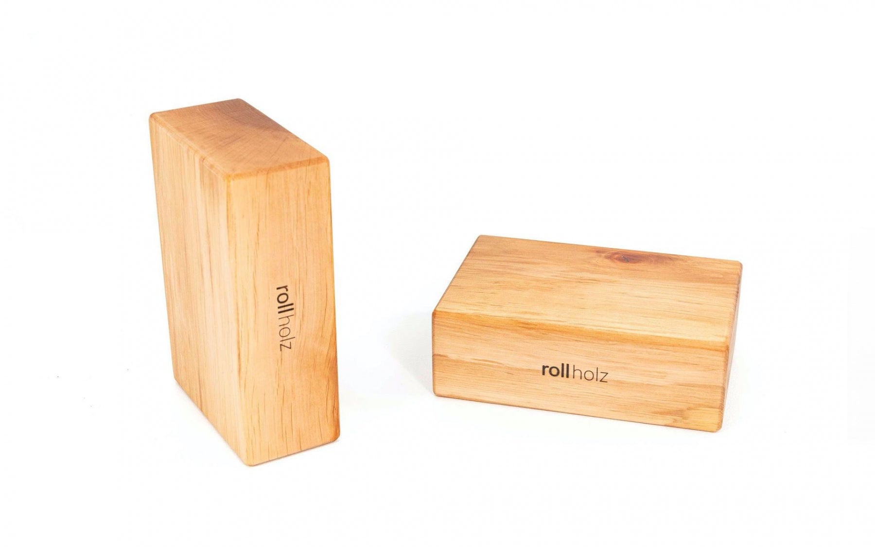 Rollholz Yoga Block Set