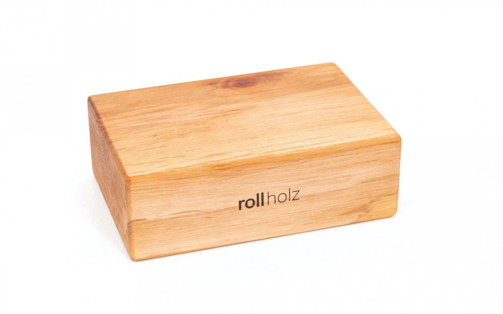 Rollholz Yoga Block